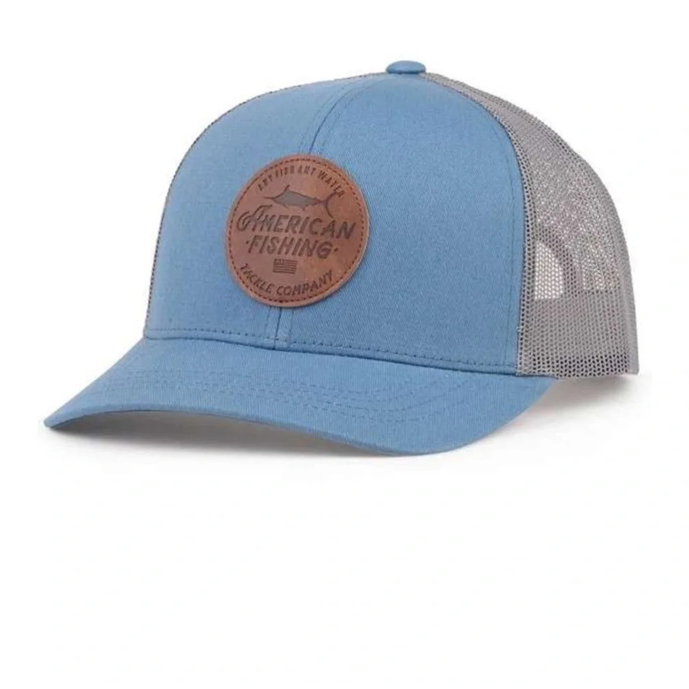 Aftco Lemonade Leather Trucker Hat